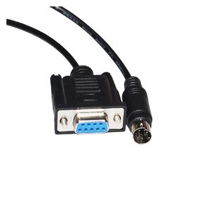 DB9 Female to M1ni DIN 4PIN MD4 Adapter RS-232 Serial Communication Cord for ESTUN ESV Touchscreen to EP PLC(300cm) in Saudi Arabia