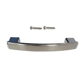 New Door Handle Fit for GE Microwave JNM7196SK1SS JNM7196SK2SS JNM7196SK3SS JVM6172SK1SS JVM6172SK2SS JVM6175BL1TS JVM6175EK1ES JVM6175EK2ES JVM6175SK1SS Replaces WB15X26821 by XSPANDER in Saudi Arabia
