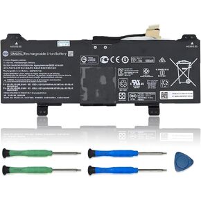 بطارية GM02XL 917679-541 917725-855 لجهاز HP Chromebook 14 G5 G6 Chromebook X360 11 G1 G2 G3 Chromebook 11A G6 G7 G8 EE بطارية الكمبيوتر المحمول 917679-271 HSTNN-DB7X HSTNN-UB7M 7.7V 47.3Wh 6150mAh in Kuwait