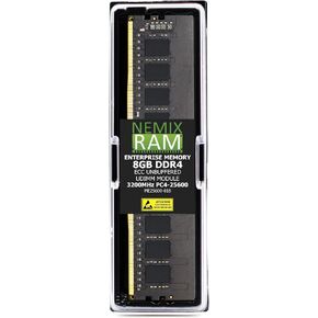 NEMIX RAM 8GB (1X8GB) DDR4 3200MHz PC4-25600 1Rx8 1.2V CL22 288-PIN ECC Unbuffered UDIMM PC Memory Compatible with Dell SNPR8H4HC/8G AB663419 in Saudi Arabia