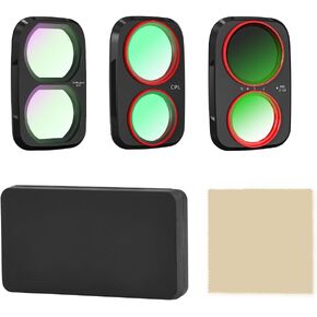 Multi-Function Optical Protective Lens for DJI Pocket 4Pro Camera, UV CPL ND Filter Set Anti Scratch Dust Proof Shooting Accessory for DJI Pocket 4Pro Camera，CPL+Diffusion 1/4+LPR+ Adjustable ND2–32 in Saudi Arabia