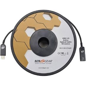 BZBGEAR USB 3.0 AM/AF Active Optical Extension Cable - 40m/132ft - BG-CAB-U3A40 in Saudi Arabia