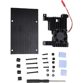 Alloy Pi 3B Development Board Case with Effective Cooling Fan for Optimal Performance in Saudi Arabia