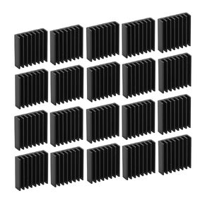 Estink Aluminum heatsink for Electronic Components, 20 x 20 x 6mm in Saudi Arabia
