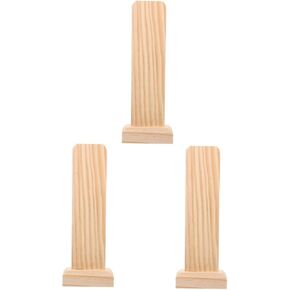 Alipis 3pcs Wooden Temple Tablet Frame for Ancestral Memorial Chinese Altar Decor Memorial Wall Plate Haunted House Prop Crafted from Wood in Saudi Arabia
