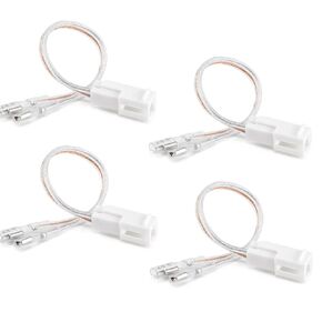 2-Pin Door Speaker Wiring Harness Fits for Chrysler/Dodge/Jeep, 4PCS in Saudi Arabia