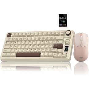 AULA Wireless Keyboard and Mouse Combo, S75 Pro Mechanical Keyboard+SC580 Wireless Mouse in Saudi Arabia