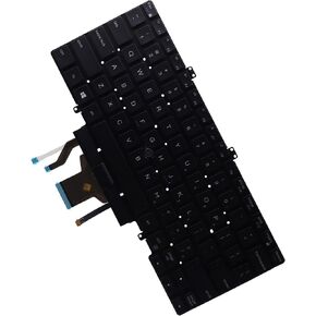 Deal4GO Dual Point Backlit Keyboard w/Mouse Buttons Stick 7D2R0 K0GVM Replacement for Dell Latitude 5400 5401 5410 5411 84-Keys in Saudi Arabia