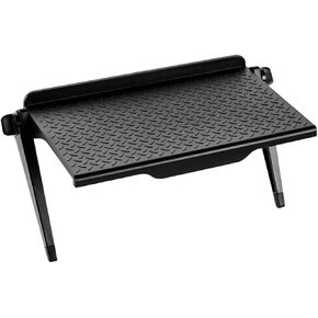 Uonlytech Desktop Storage Rack Shelf for Computer Monitors, Black Plastic in Saudi Arabia