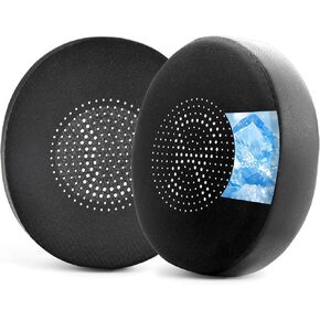 Replacement Earpads for Jabra Evolve2 65 - Softer Protein Leather Ear Pads Cushions for Jabra Evolve2 65/ Evolve2 40/ Elite 45h On-Ear Wireless Headset (Cooling Gel Black) in Saudi Arabia
