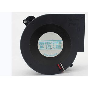 for DB9733-12HBTL 12V 1.35A 1400/6400RPM 15/35.5CFM 8/21.3DBA 97X95X33MM 3-Wire Cooling Fan in Saudi Arabia