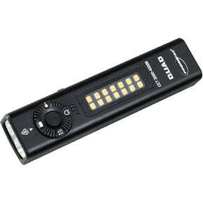 PowerTac Quad 2000 Lumen Flashlight, 4-in-1 Flat Design | USB-C Rechargeable, Multi-Light EDC Light in Saudi Arabia