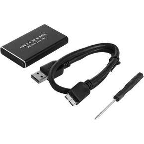 6Gbps MSATA to USB 3.0 SSD Disk Box Storage Case Adapter, System Driver-Free Support new in Saudi Arabia