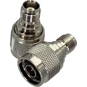 1Pcs Connector TNC to N Male Plug & Female Jack Straight RF Adapter Converter Coaxial(N F to TNC F) in Saudi Arabia