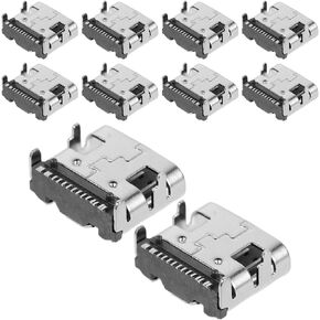 200pcs USB Type C 3.1 Female Socket Metal SMD PCB Mount Connector in Saudi Arabia