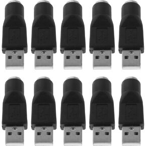 10pcs USB Adaptor for Keyboard and Mouse, Plug and Play Connector in Saudi Arabia