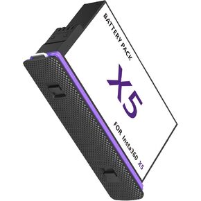 YDW 360 X5 Battery for insta360 x5, 2800mAh High Capacity 1 Packs for Insta360 X5 Camera (1) in Saudi Arabia