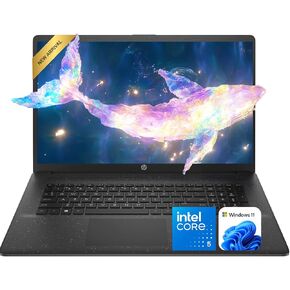HP 17.3" Business Laptop, Intel Core 5 120U (Up to 5.0 GHz, 10-Core), 8GB RAM, 256GB SSD, Wi-Fi 6, Windows 11 with Office 365 for The Web, Large Screen, 2026 Edition in Saudi Arabia