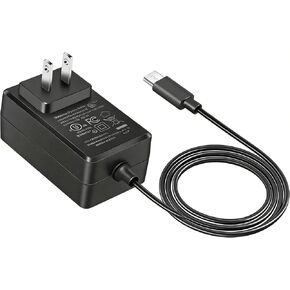 12V 3A USB-C Power Supply | Universal Charger for MeLE Mini PC, AVAPOW Jump Starter & Compatible with 12V 2A/12V 1A Devices | UL Standard Wall Mount Charger, 120cm (47.24in) Cord in Saudi Arabia