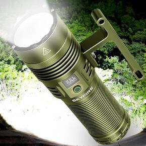 SKYFIRE 1139LM High Lumens Flashlight, 3-Color Camping Light, 2300FT Range in Saudi Arabia
