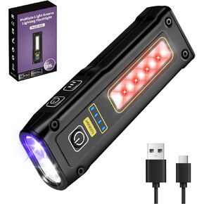 Flashlight UV Light 395nm, Blacklight EDC Flashlights Mini LED in Saudi Arabia