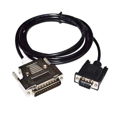 RS232 D-SUB 9 PIN DB9 Male to DB25 Adapter GT01-C30R4-25P PLC Programming Cord for GT11/GT15 to FX2/FX2C/A/QnA(300cm) in Saudi Arabia