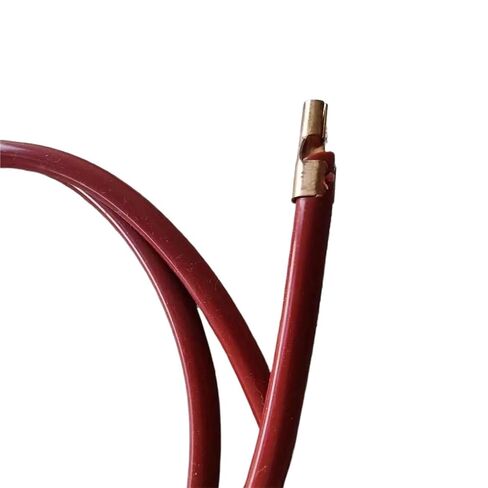 1 Meter AGG Silicone Rubber High Voltage Line Ignition Wire Cable 6.5mm 25KV with Connector Promotion in Saudi Arabia
