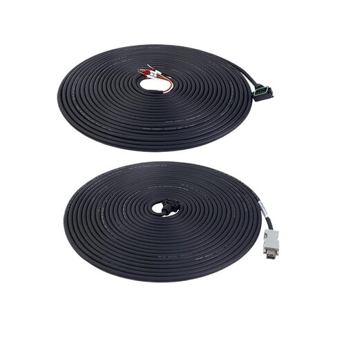 1 pcs 10m Motor and Encoder Cable with Connectors Kit for A6 Series 17-bit Servo Motor in Saudi Arabia
