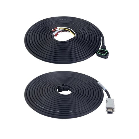 1 pcs 5M Motor and Encoder Cable with Connectors Kit for A6 Series 17-bit Servo Motor in Saudi Arabia