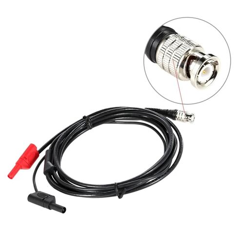 Oscilloscope Probes Auto Test Cable HT30A BNC to Banana Adapter Dual Banana Head Multipurpose Test Line 1008C 6074BE 2D72 in Saudi Arabia