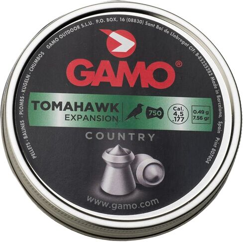 Gamo Tomahawk Hollow Point Air Gun Pellets, Multiple Caliber Options in Saudi Arabia