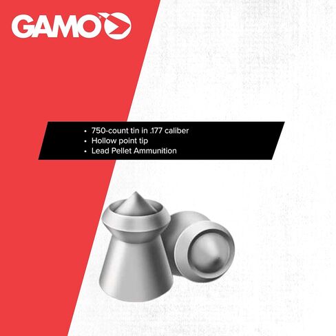 Gamo Tomahawk Hollow Point Air Gun Pellets, Multiple Caliber Options in Saudi Arabia