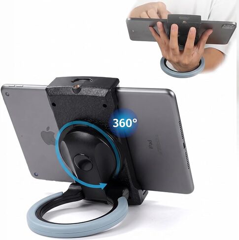 Tablet Stand, 360° Swivel POS Holder for 6"-13" iPad & Tablets, Black in Saudi Arabia