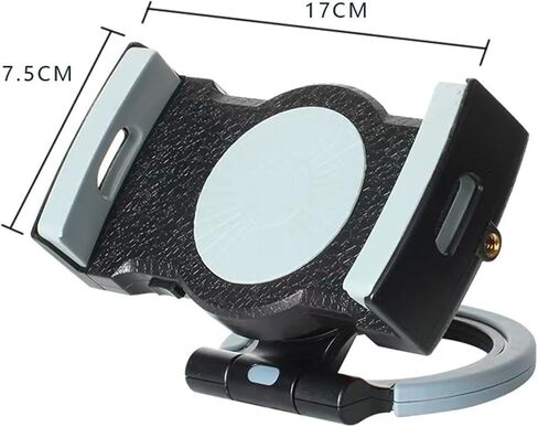 Tablet Stand, 360° Swivel POS Holder for 6"-13" iPad & Tablets, Black in Saudi Arabia