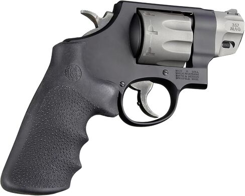 Hogue OverMolded Rubber Tamer Round to Square Butt Monogrip for S&W K & L in Saudi Arabia