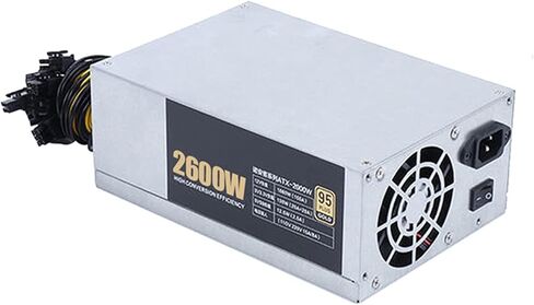 EZZON 3200/2600/2400/2000W ETH Bitcoin Mining Power Supply 180-240V 10x6Pin 95% Efficiency Power Supply for Ethereum BTC Bitcoin Miner(2U 3200W) in Saudi Arabia