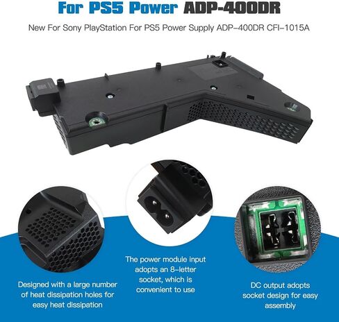 Power Supply ADP-400DR for S0ny PS5 CFI-1215A 1200 Series Upgrade by GruDawu in Saudi Arabia