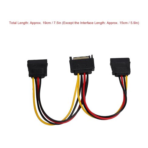 SATA Adapter Cable, 4pin to 15pin Power Cord for Hard Disk in Saudi Arabia