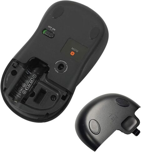 Batteries Covers Wireless Mouse Accessories Black Battery Covers Case Replacement Repair Parts for M310 M310T Wireless Mouse in Saudi Arabia