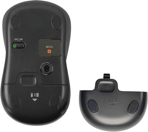 Batteries Covers Wireless Mouse Accessories Black Battery Covers Case Replacement Repair Parts for M310 M310T Wireless Mouse in Saudi Arabia