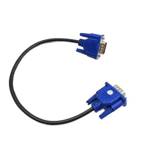 V/GA 15pin Male to Extension Video Cord for Computer Host Monir Projecr 50cm in Saudi Arabia