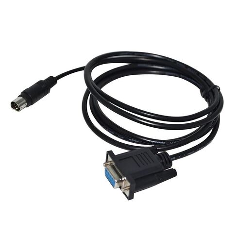 DB9 D-SUB 9PIN to M1ni DIN 8P MD8 MD2-FX2N FX Series PLC MD2-FX-CAB0 Cord to MD204L V4 V5 V6 MD306L OP320(5m) in Saudi Arabia