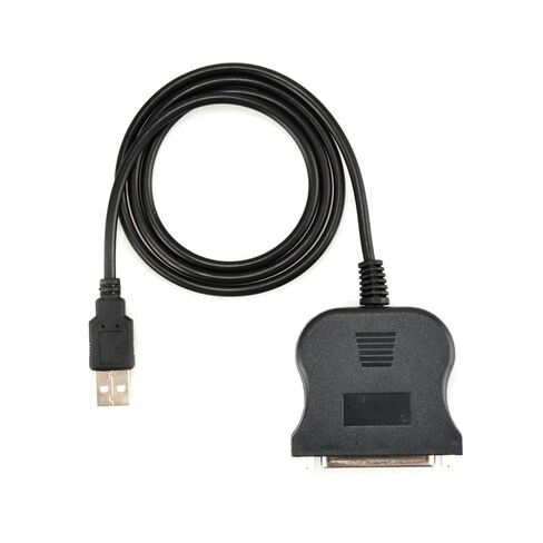 USB to 25 Pin DB25 Female IEEE 1284 Parallel Printer LPT Adapter Print Converter Cord Interface Communication in Saudi Arabia
