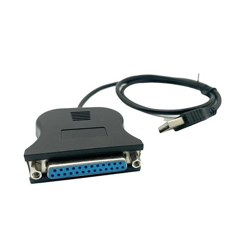 USB to 25 Pin DB25 Female IEEE 1284 Parallel Printer LPT Adapter Print Converter Cord Interface Communication in Saudi Arabia