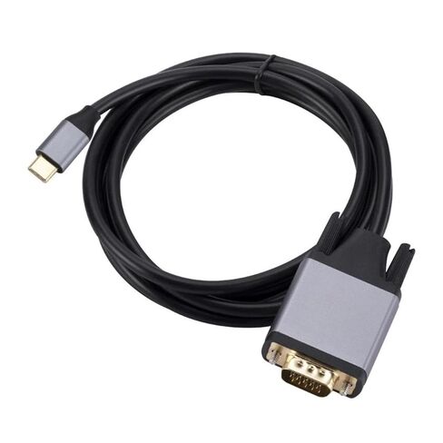 Y1UB USB C to V/GA Cord High Definition TY>pe to Converter Cord Extend Monitors Screen No Driver Needed in Saudi Arabia