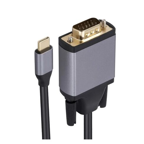 Y1UB USB C to V/GA Cord High Definition TY>pe to Converter Cord Extend Monitors Screen No Driver Needed in Saudi Arabia