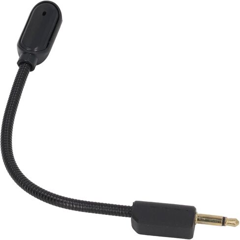 Gaming Headset Microphone Professional Replacement Microphone Plug and Play for BlackShark V2 & V2 Pro with 3.5Mm Gold Plated Plug and Foam Cover in Saudi Arabia