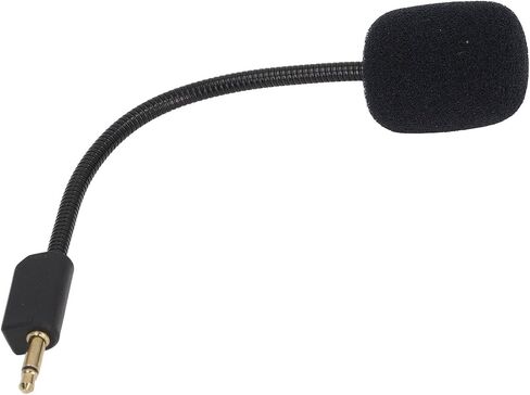 Gaming Headset Microphone Professional Replacement Microphone Plug and Play for BlackShark V2 & V2 Pro with 3.5Mm Gold Plated Plug and Foam Cover in Saudi Arabia