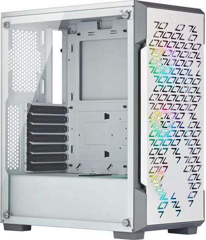 Velztorm iCUE 220T RGB Airflow Mid-Tower Velztorm Version White Case- CC-9900017-VEL in Saudi Arabia