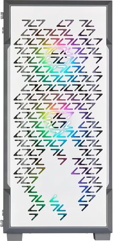 Velztorm iCUE 220T RGB Airflow Mid-Tower Velztorm Version White Case- CC-9900017-VEL in Saudi Arabia